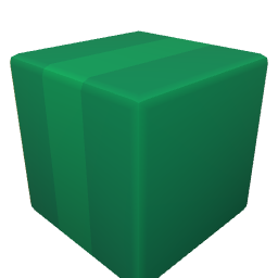 Striped Block Green